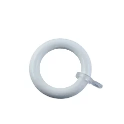 Castorama 10 Anneaux Pour Barre à Rideau ⌀56mm Blanc