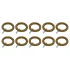 Castorama 10 Anneaux Pour Barre à Rideau Symi GoodHome ⌀28 mm Naturel