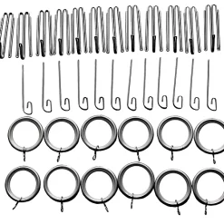 Castorama Accessoires De Fixation à Rideaux GoodHome Athenes Argent