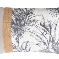 Castorama Coussin Banana Deco&Co Noir L.50 X L.30 Cm