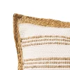 Coussin Chindi Rayé Deko & Co Blanc Et Jute L.50 X L.50 Cm -Castorama boutique coussin chindi raye deko co blanc et jute l 50 x l 50 cm3663655048871 02c FR CF