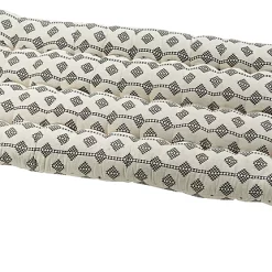 Castorama Coussin De Banc Eko Deco&Co Naturel Et Noir L.120 X L.60 Cm