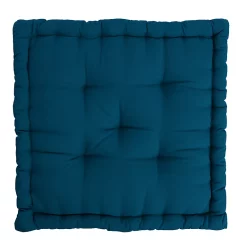 Castorama Coussin De Sol Zavia 50 X 50 X 8 Cm Bleu