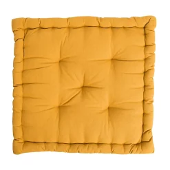 Castorama Coussin De Sol Zavia 50 X 50 X 8 Cm Jaune