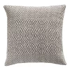 Deko & Co Coussin Deco&Co Marron Naturel L.45 X L.45 X Ep.2cm