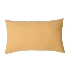 Castorama Coussin Effet Coton Gihon 50x30cm Ocre
