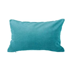 Castorama Coussin Effet Velours GoodHome Carrington 30 X 50 Cm Bleu