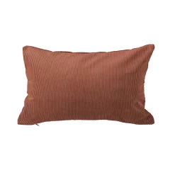 Castorama Coussin Effet Velours GoodHome Carrington 30 X 50 Cm Marron