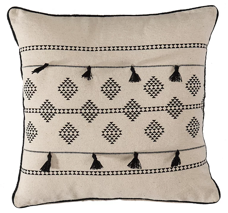 Castorama Coussin Eko Piping Noir Deco&Co L.40 X L.40 Cm 3 Castorama Coussin Eko Piping Noir Deco&Co L.40 X L.40 Cm