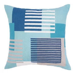 Castorama Coussin GoodHome Chirico 45 X 45 Cm Bleu