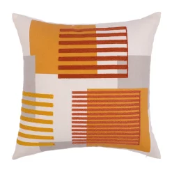 Castorama Coussin GoodHome Chirico 45 X 45 Cm Jaune