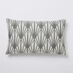 Castorama Coussin GoodHome Fremont Gris 30 X 50 Cm