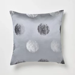 Castorama Coussin GoodHome Kolla Gris 45 X 45 Cm