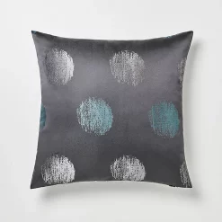 Castorama Coussin GoodHome Kolla Gris Foncé 45 X 45 Cm