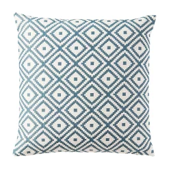 Castorama Coussin GoodHome Meunire 43 X 43 Cm Sarcelle