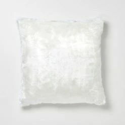Castorama Coussin GoodHome Nacre Blanc 45 X 45 Cm
