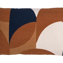 Castorama Coussin Imprimé Capsule Deco&Co Pop Marron L.30 X L.50 Cm