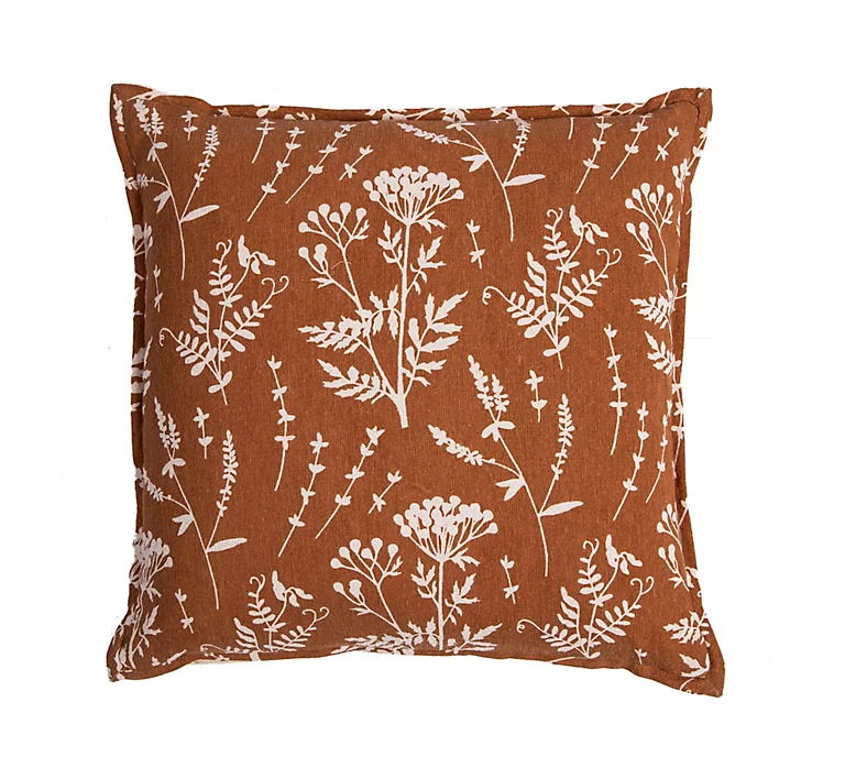Coussin Imprimé Gramin Deko & Co Marron Et Blanc L.40 X L.40 Cm 3 Coussin Imprimé Gramin Deko & Co Marron Et Blanc L.40 X L.40 Cm
