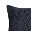 Coussin Imprimé Lima Deko & Co Bleu Et Noir L.50 X L.30 Cm -Castorama boutique coussin imprime lima deko co bleu et noir l 50 x l 30 cm3663655234625 02c FR CF