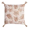 Coussin Imprimé Palme Juste Deko & Co L.40 X L.40 Cm -Castorama boutique coussin imprime palme juste deko co l 40 x l 40 cm3663655052229 01c FR CF