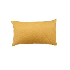 Castorama Coussin Intérieur Effet Jacquard Ethnique Jaune GoodHome L. 30 Cm X L. 50 Cm X Ep. 5 Cm