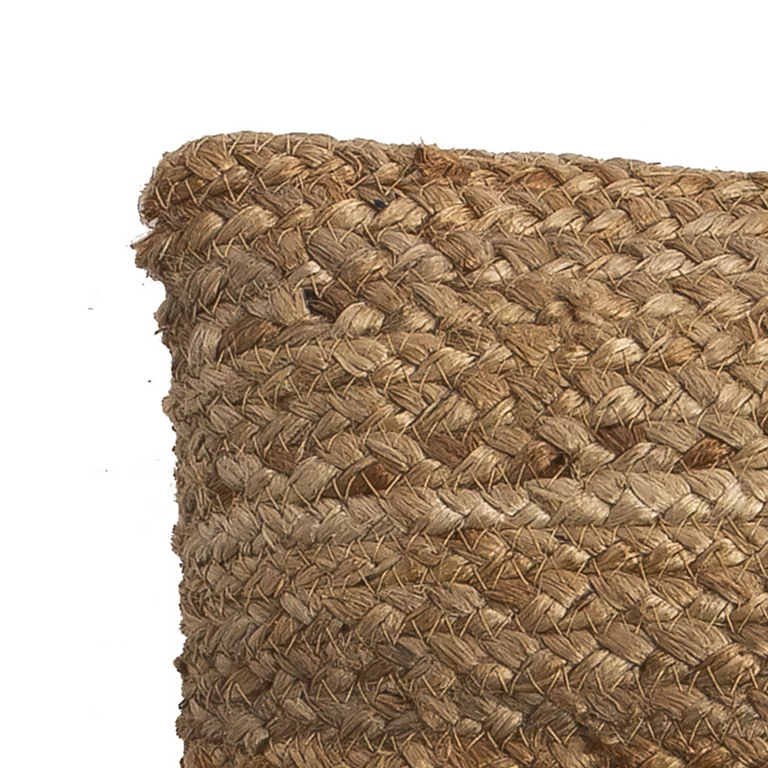 Coussin Jute Naturel Deko & Co L.50 X L.30 Cm 3 Coussin Jute Naturel Deko & Co L.50 X L.30 Cm