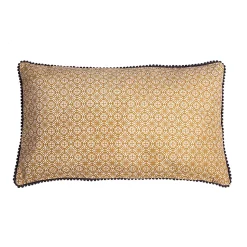 Castorama Coussin Native Deco&Co Curry Jaune L.50 X L.30 Cm