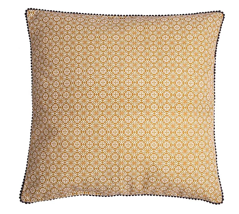 Castorama Coussin Native Deco&Co Curry Jaune L.50 X L.50 Cm 3 Castorama Coussin Native Deco&Co Curry Jaune L.50 X L.50 Cm