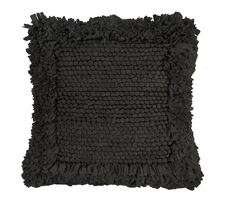 Castorama Coussin Paper Black Deco&Co Noir L.45 X L.45 Cm 3 Castorama Coussin Paper Black Deco&Co Noir L.45 X L.45 Cm