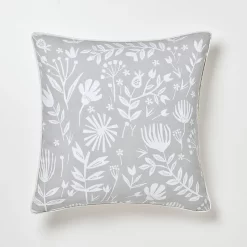 Castorama Coussin Patna Gris 45 X 45 Cm