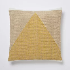 Castorama Coussin Sagar Jaune 45 X 45 Cm