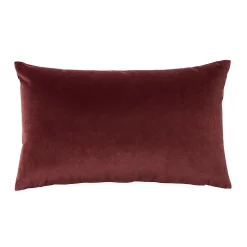 Castorama Coussin Velvet Valgreta 30x50 Cm GoodHome Bordeaux