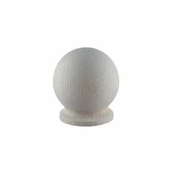 Castorama Embout Boule Pleine Pour Barre à Rideau GoodHome 28 mm Chalki Blanc