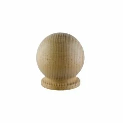 Castorama Embout Boule Pleine Pour Barre à Rideau GoodHome 28 mm Symi Naturel