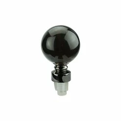 Castorama Embout Boule Pour Barre à Rideau En Verre 28 mm Kimlos GoodHome Noir