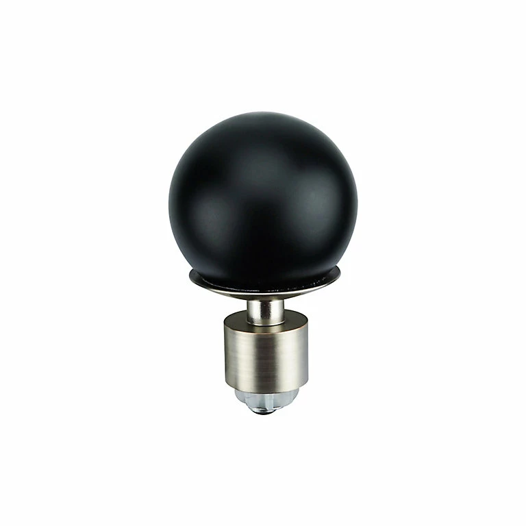 Castorama Embout Boule Pour Barre à Rideau GoodHome 19 mm Araxos Noir 3 Castorama Embout Boule Pour Barre à Rideau GoodHome 19 mm Araxos Noir