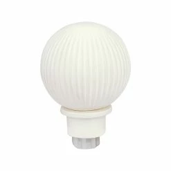 Castorama Embout Boule Pour Barre à Rideau GoodHome Striée 19 mm Anafi Blanc