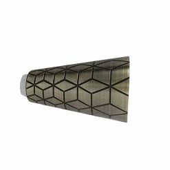 Castorama Embout Cône Gravé Pour Barre à Rideau GoodHome 19 mm Antiki Or