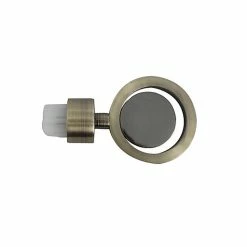 Castorama Embout Disque Pour Barre à Rideau GoodHome Bicolore 19 mm Antiki Or