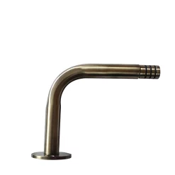 Castorama Équerre Fixation Arrondie GoodHome 19 mm Antiki Doré