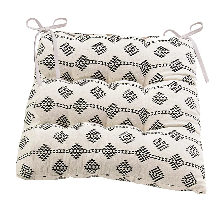 Castorama Galette De Chaise Deco&Co Noir Blanc L.40 X L.40 X Ep.8 Cm 3 Castorama Galette De Chaise Deco&Co Noir Blanc L.40 X L.40 X Ep.8 Cm