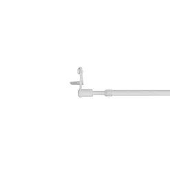 Castorama Kit Barre De Vitrage GoodHome Extensible ⌀7/9mm Long.50/80cm Blanc