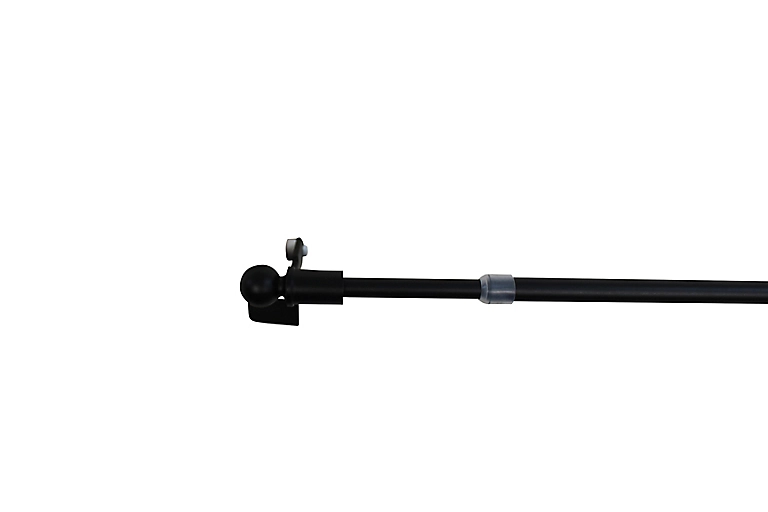 Castorama Kit Barre De Vitrage Konera GoodHome Extensible ⌀7/9mm Long.70/100cm Noir 3 Castorama Kit Barre De Vitrage Konera GoodHome Extensible ⌀7/9mm Long.70/100cm Noir