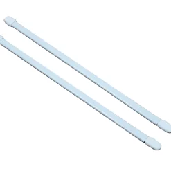 Castorama Kit Barres De Rideaux 100/150 Blanc Mat X 2