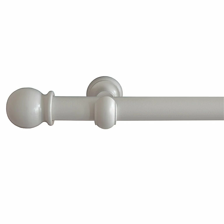 Castorama Kit De Tringle à Rideau 164cm, ⌀35mm Blanc 3 Castorama Kit De Tringle à Rideau 164cm, ⌀35mm Blanc