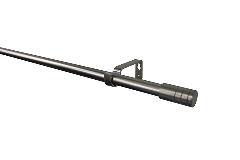 Castorama Kit De Tringle à Rideau Extensible Embout Bouchon Athens GoodHome 200/330 Cm, Ø19mm Gris 3 Castorama Kit De Tringle à Rideau Extensible Embout Bouchon Athens GoodHome 200/330 Cm, Ø19mm Gris