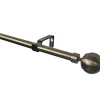 Castorama Kit De Tringle à Rideau Extensible Embout Boule Antiki GoodHome 200/330 Cm Ø16/19mm Doré -Castorama boutique kit de tringle a rideau extensible embout boule antiki goodhome 200 330 cm 16 19mm dore3663602454083 01c