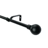 Castorama Kit De Tringle à Rideau Extensible Embout Boule Araxos GoodHome 120/210 Cm, Ø16/19 Mm Noir -Castorama boutique kit de tringle a rideau extensible embout boule araxos goodhome 120 210 cm 16 19 mm noir3663602453666 01c