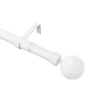 Castorama Kit De Tringle à Rideau Extensible Embout Boule GoodHome 200/330 Cm, ⌀25/28mm Blanc -Castorama boutique kit de tringle a rideau extensible embout boule goodhome 200 330 cm 25 28mm blanc5059340105970 01c
