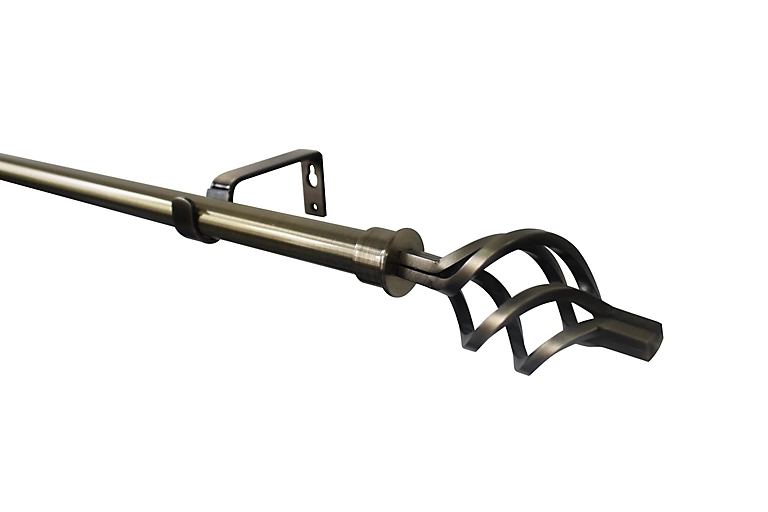 Castorama Kit De Tringle à Rideau Extensible Embout Spirale Antiki GoodHome 120/210 Cm, ⌀16/19mm Doré 3 Castorama Kit De Tringle à Rideau Extensible Embout Spirale Antiki GoodHome 120/210 Cm, ⌀16/19mm Doré